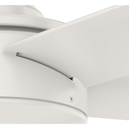 Ventilateur de plafond Hunter 52 Shorebreak WeatherMax pour intérieur/extérieur avec commande murale - Résistant aux intempéries extrêmes, au sel et à la corrosion