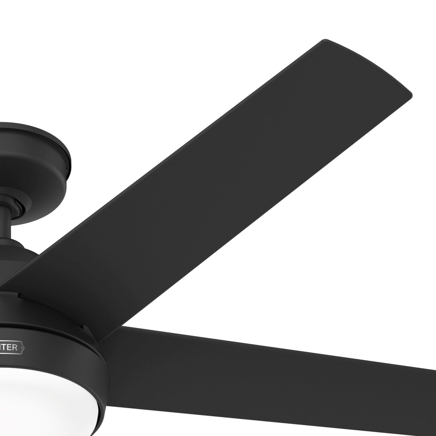 Ventilateur de plafond d'extérieur Hunter 52 Skyflow avec kit d'éclairage LED, commande murale - Style côtier moderne contemporain - WeatherMax - ÉQUIPEMENT POUR L'EXTÉRIEUR !