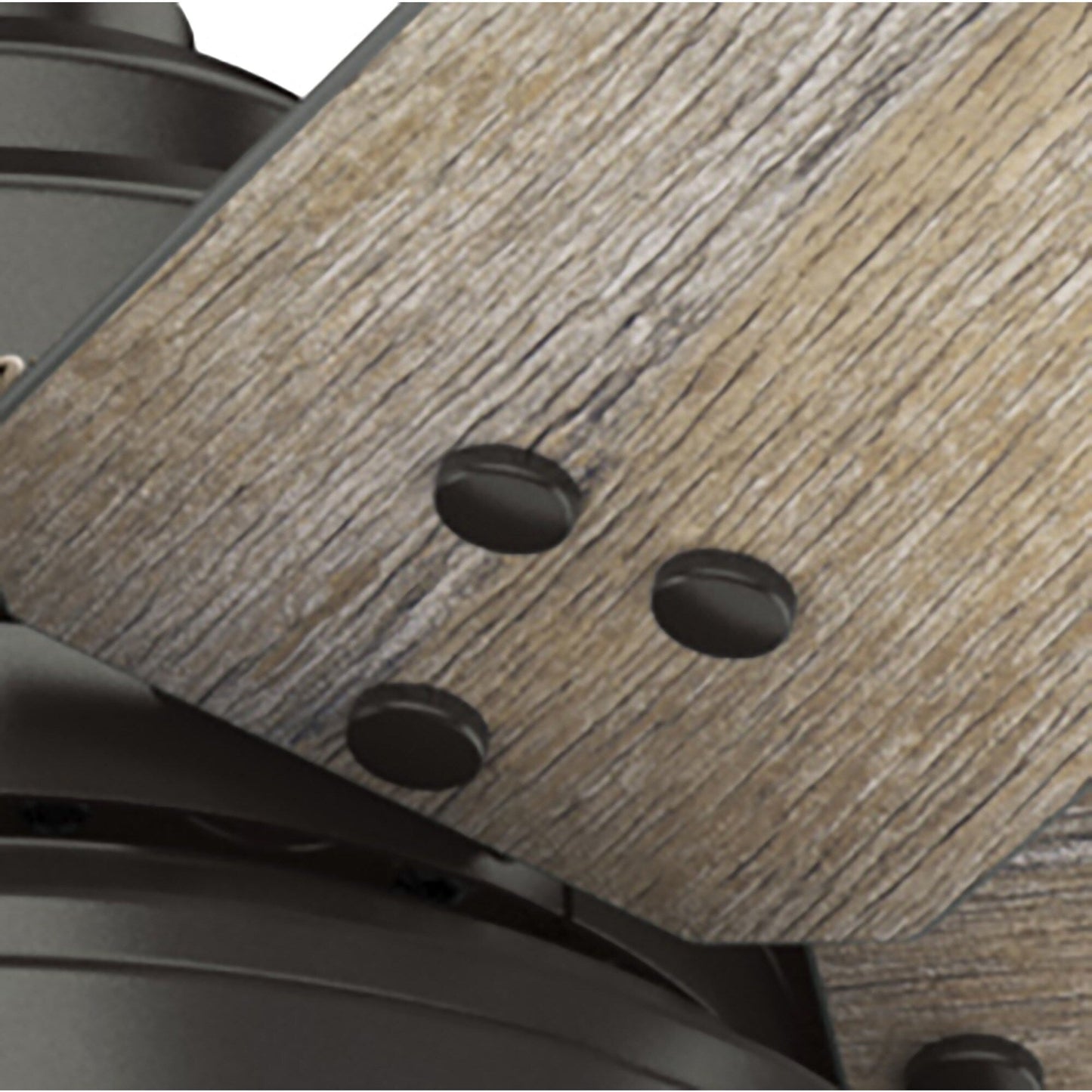 Ventilateur de plafond Hunter Whittington avec éclairage LED et télécommande - Style moulin à vent - Industriel, rustique, style farmhouse - VENTILATEUR INTELLIGENT !