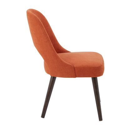 INK IVY Nola - Lot de 2 chaises de salle à manger rembourrées avec dossier ajouré