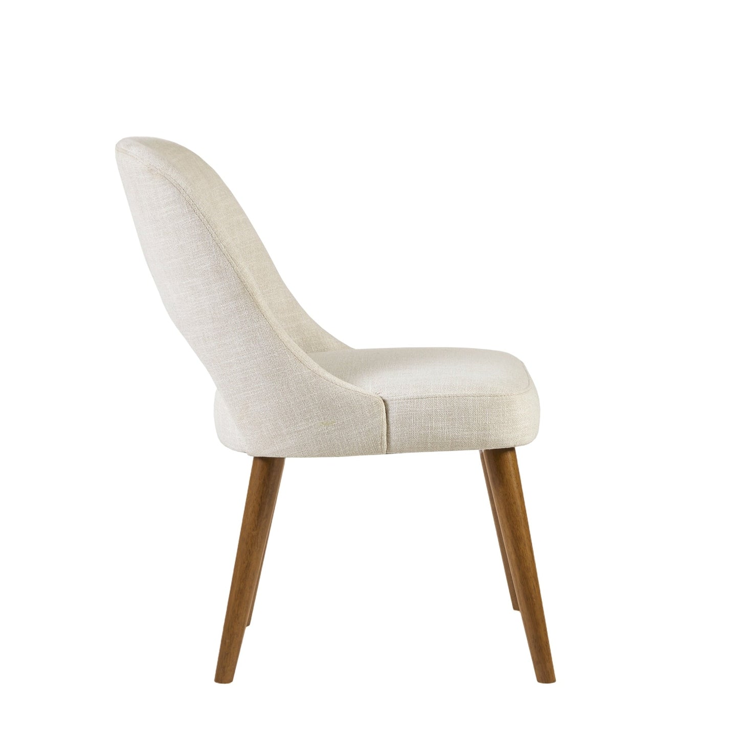 INK IVY Nola - Lot de 2 chaises de salle à manger rembourrées avec dossier ajouré