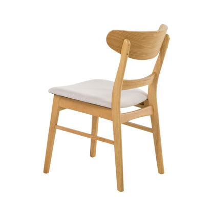 Chaises de salle à manger Idalia, style moderne du milieu du siècle (lot de 4) par Christopher Knight Home