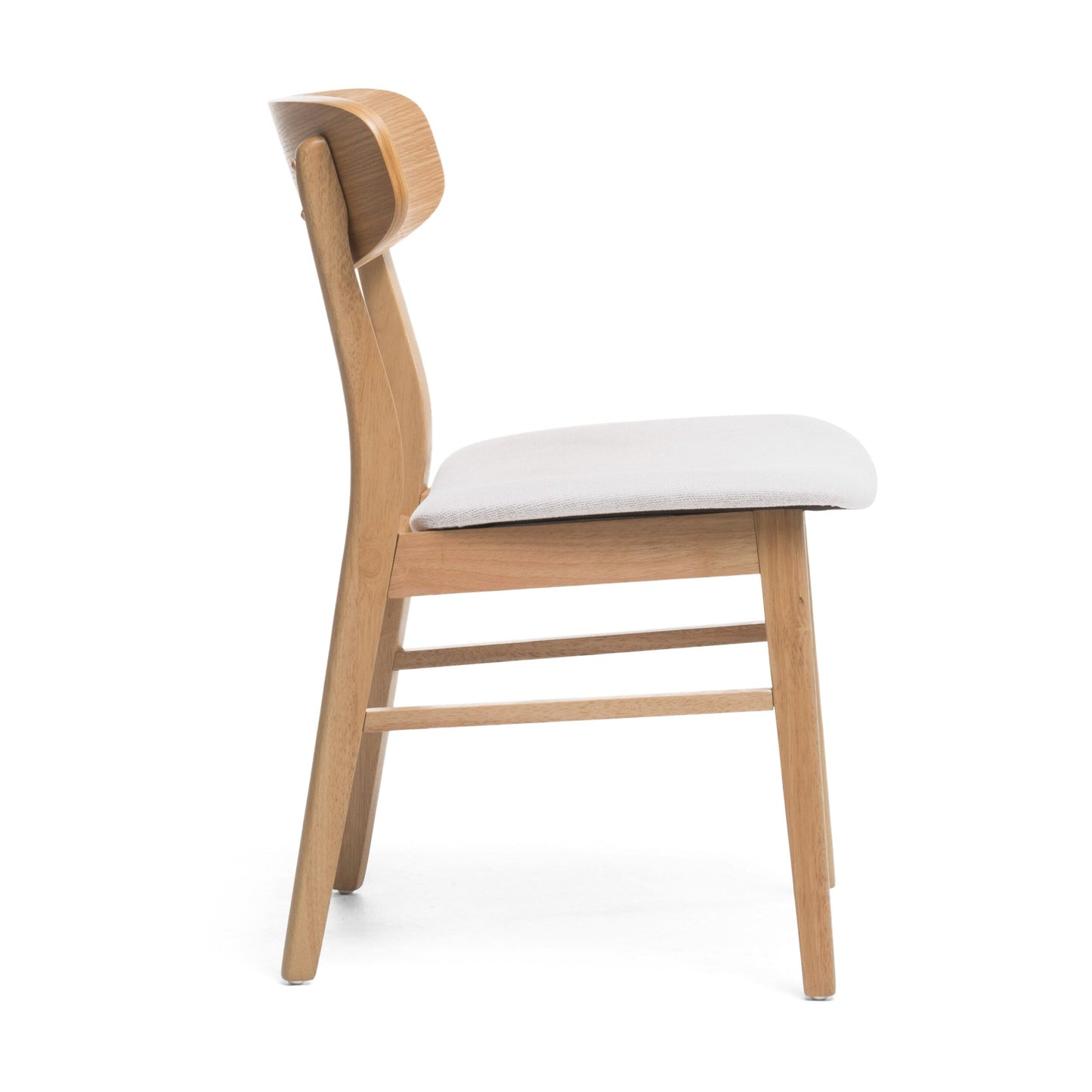 Chaises de salle à manger Idalia, style moderne du milieu du siècle (lot de 4) par Christopher Knight Home
