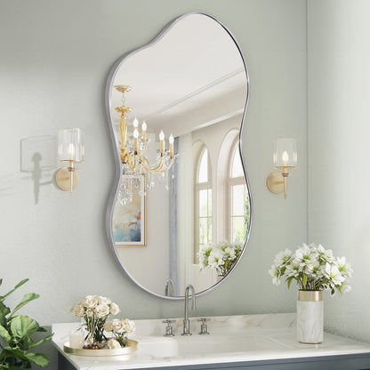 Irregular Wall Mirror Asymmetrical Decorative Wall Mirror