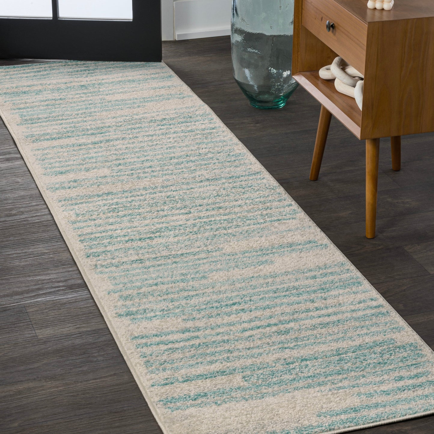JONATHAN Y Aksil Modern Berber Stripe Area Rug
