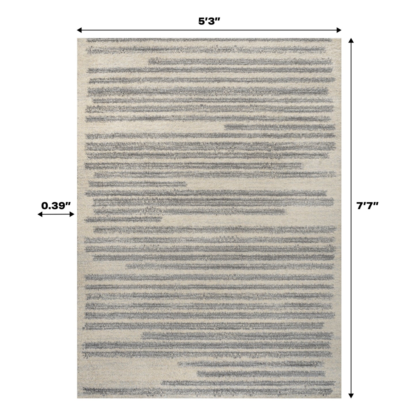 JONATHAN Y Aksil Modern Berber Stripe Area Rug