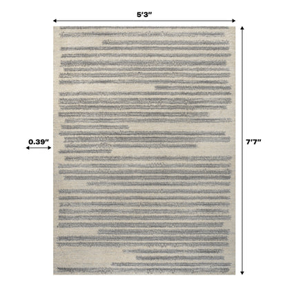 JONATHAN Y Aksil Modern Berber Stripe Area Rug