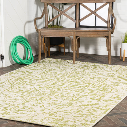 JONATHAN Y Charleston Medallion Indoor/Outdoor Area Rug