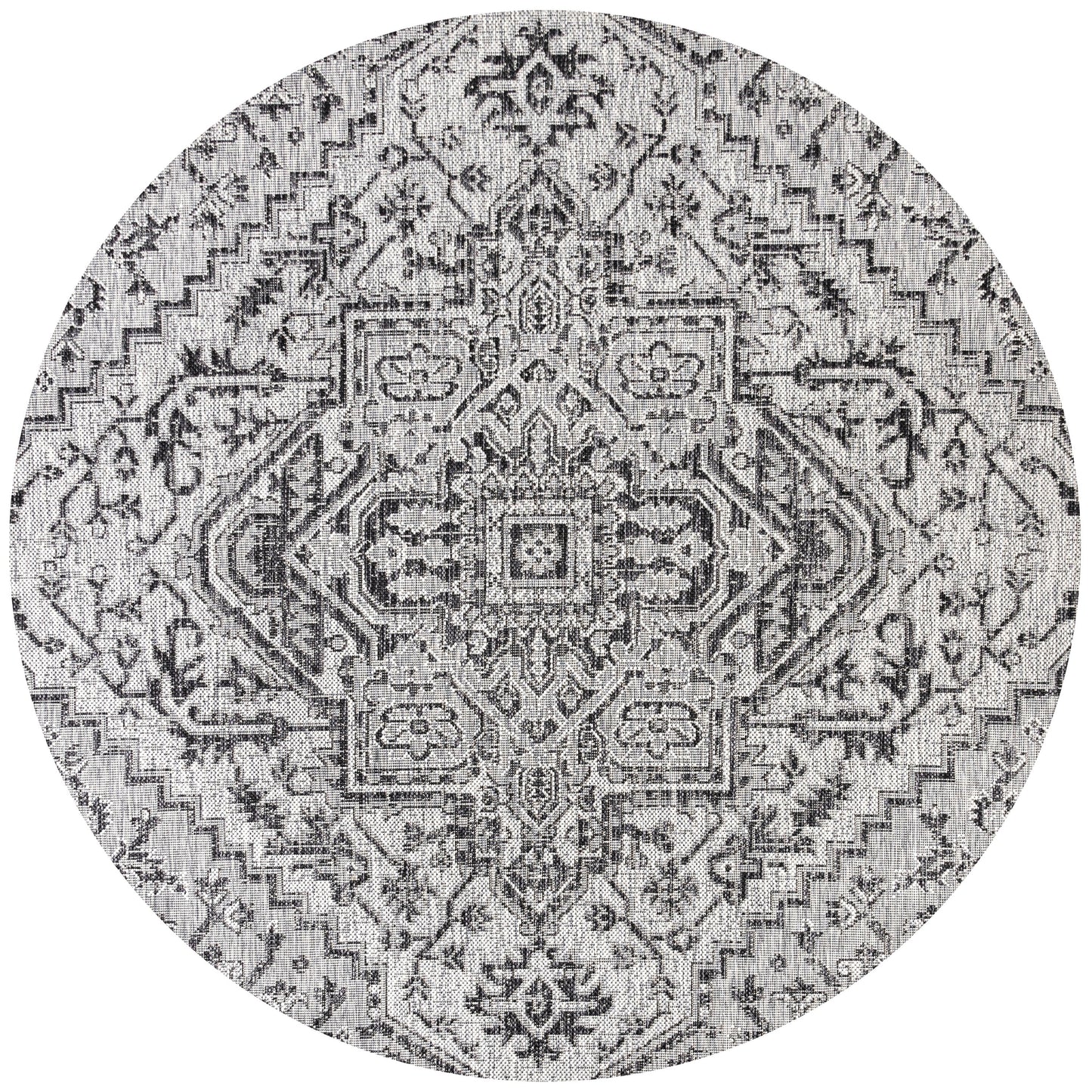 JONATHAN Y Charleston Medallion Indoor/Outdoor Area Rug