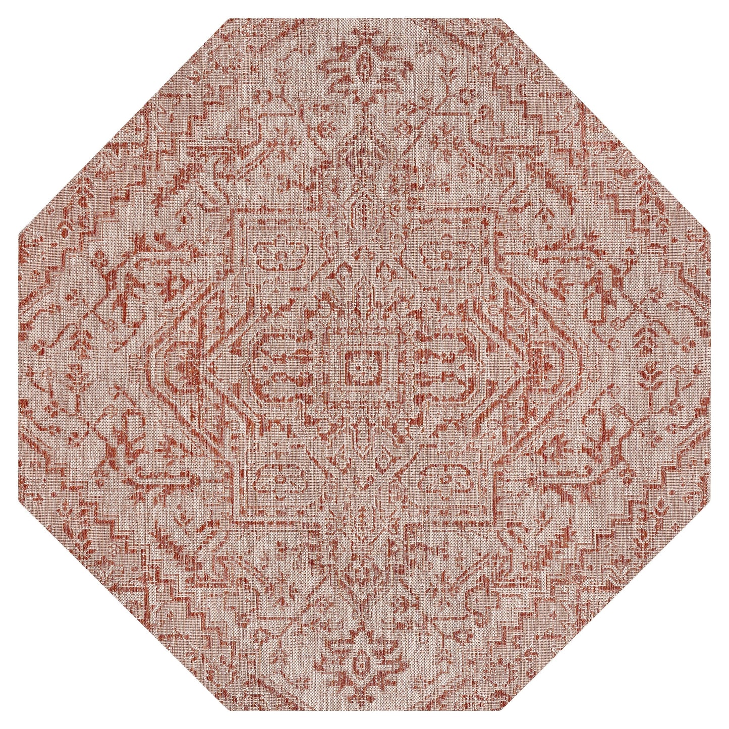 JONATHAN Y Charleston Medallion Indoor/Outdoor Area Rug
