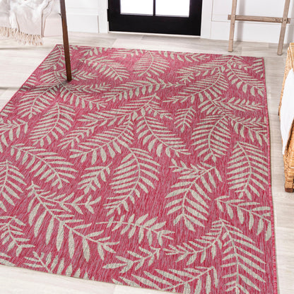 JONATHAN Y Galon Palm Frond Indoor/Outdoor Area Rug