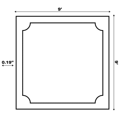 JONATHAN Y Galon Palm Frond Indoor/Outdoor Area Rug