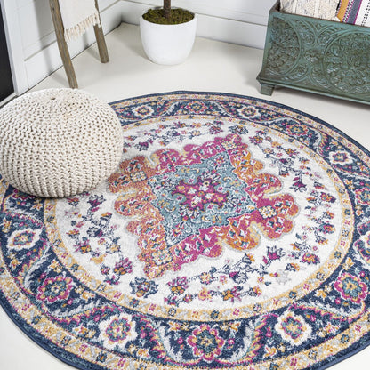 JONATHAN Y Inigo FLAIR Boho Vintage Medallion Area Rug