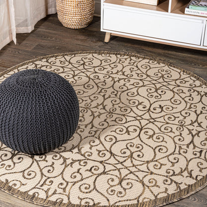JONATHAN Y Ourika Textured Weave Indoor/Outdoor Area Rug