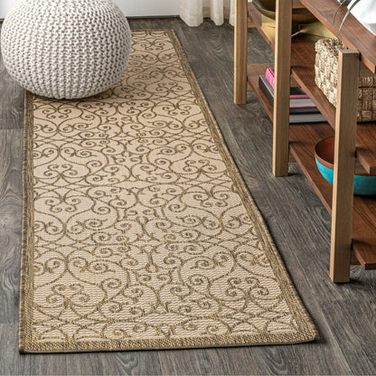 JONATHAN Y Ourika Textured Weave Indoor/Outdoor Area Rug