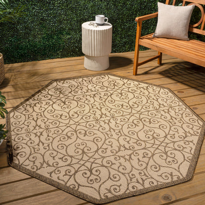 JONATHAN Y Ourika Textured Weave Indoor/Outdoor Area Rug