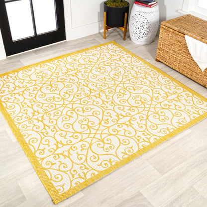 JONATHAN Y Ourika Textured Weave Indoor/Outdoor Area Rug