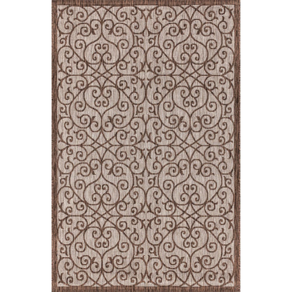 JONATHAN Y Ourika Textured Weave Indoor/Outdoor Area Rug