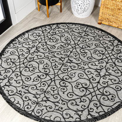 JONATHAN Y Ourika Textured Weave Indoor/Outdoor Area Rug