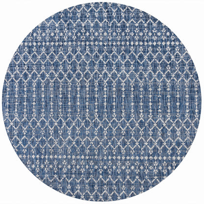 JONATHAN Y Trebol Moroccan Geometric Textured Weave Indoor/Outdoor Area Rug