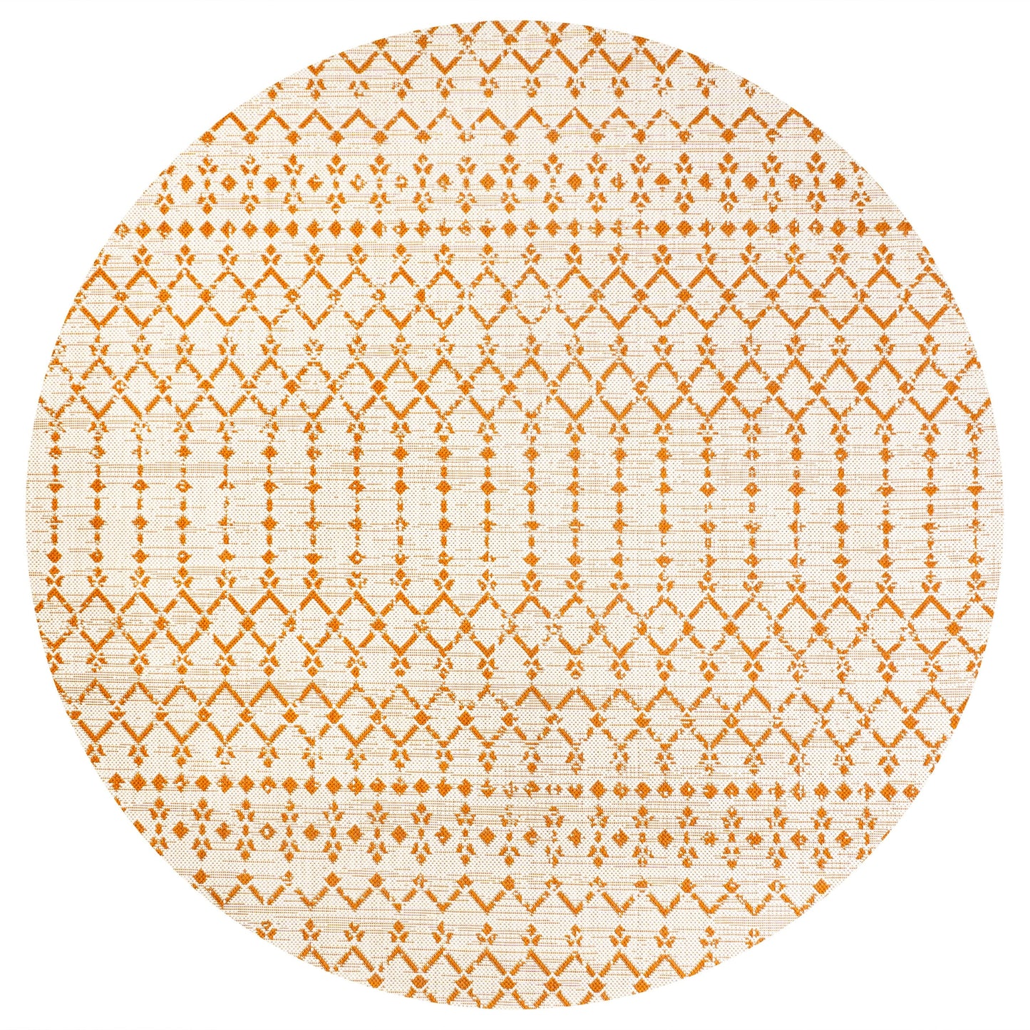 JONATHAN Y Trebol Moroccan Geometric Textured Weave Indoor/Outdoor Area Rug