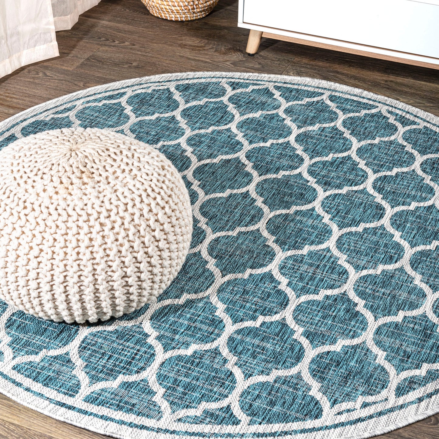 JONATHAN Y Zinnia Textured Weave Indoor/Outdoor Area Rug
