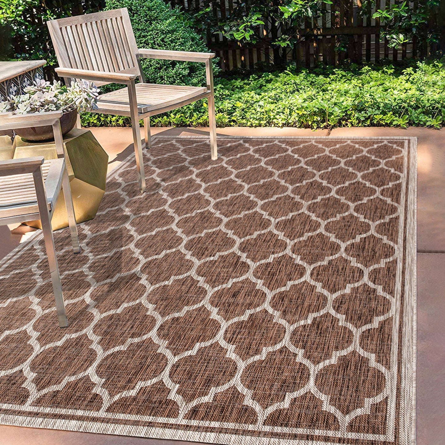 JONATHAN Y Zinnia Textured Weave Indoor/Outdoor Area Rug