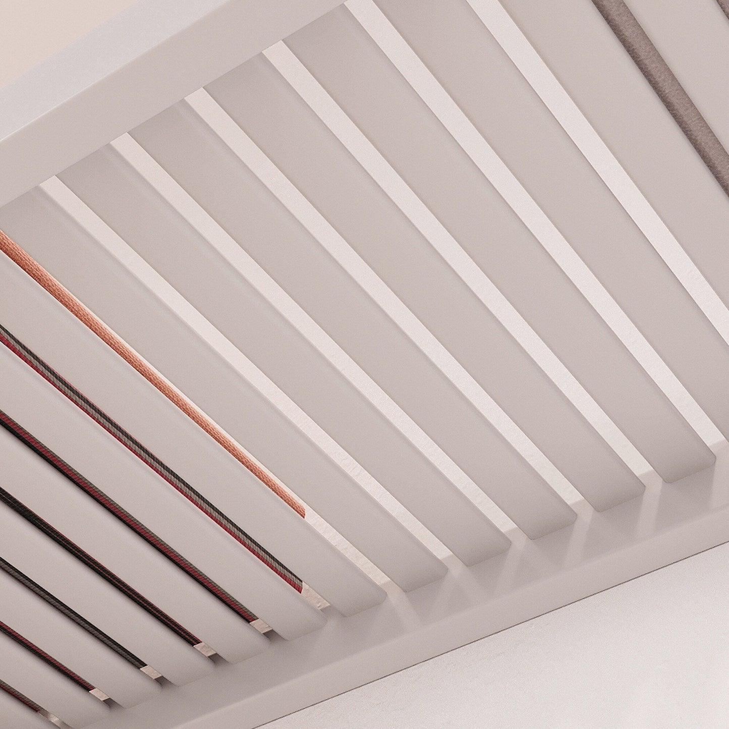 Système de placard à armoire en bois massif John Louis Home avec 3 tiroirs, blanc.