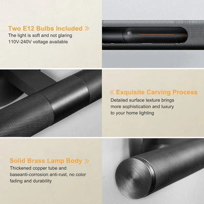 Appliques murales modernes KAYLA, luminaires muraux en laiton, éclairage mural pour salle de bain, salon, éclairage d'intérieur - N/A