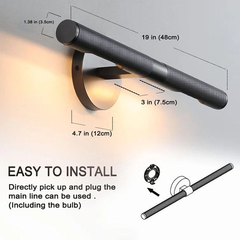 Appliques murales modernes KAYLA, luminaires muraux en laiton, éclairage mural pour salle de bain, salon, éclairage d'intérieur - N/A