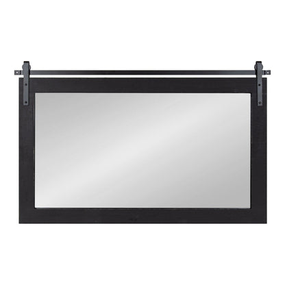 Kate and Laurel Cates Miroir mural rectangulaire rustique