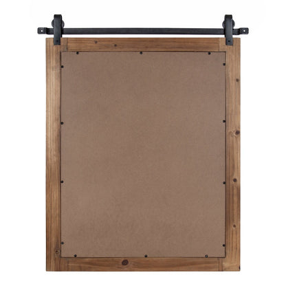 Kate and Laurel Cates Miroir mural rectangulaire rustique