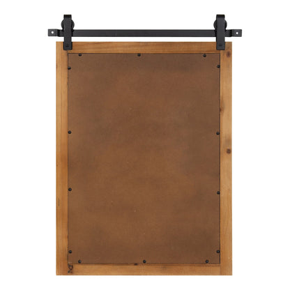 Kate and Laurel Cates Miroir mural rectangulaire rustique