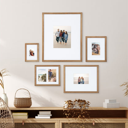 Kate and Laurel Gallery Wall Matted Picture Frame Set