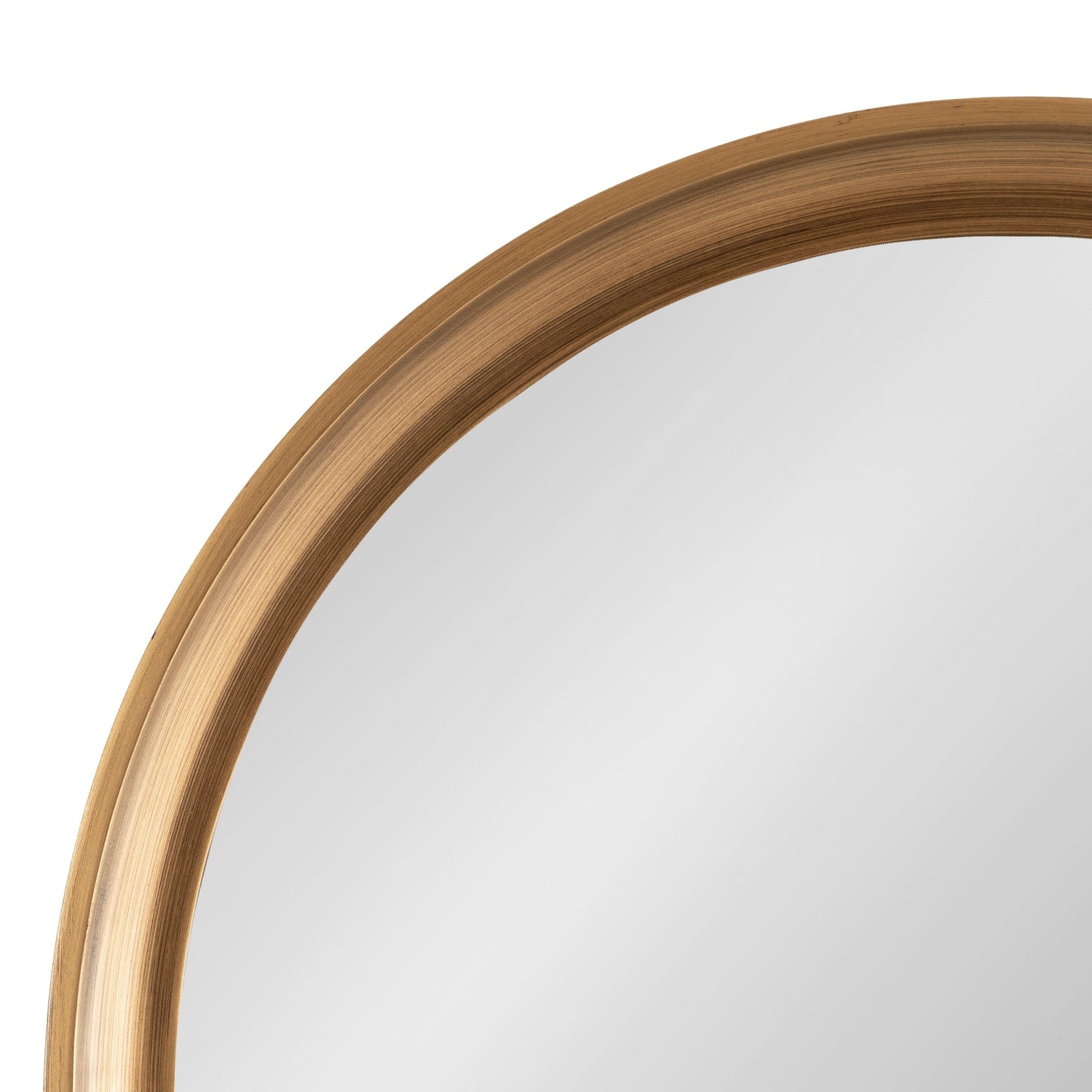 Miroir mural en bois à arche de Kate and Laurel, modèle Hatherleigh