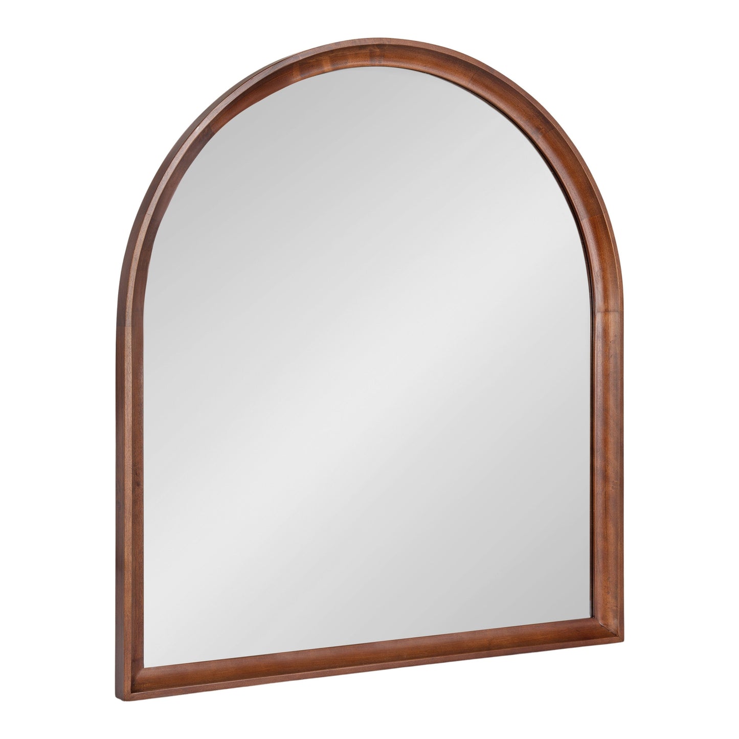 Miroir mural en bois à arche de Kate and Laurel, modèle Hatherleigh