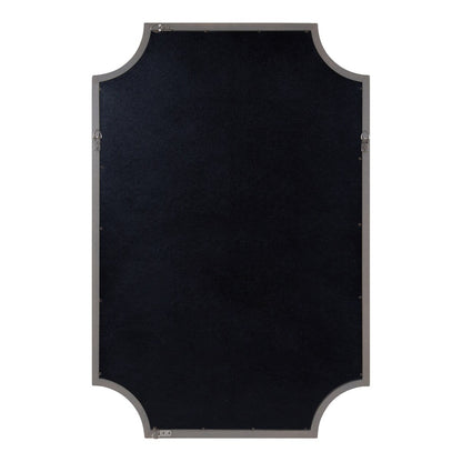 Kate and Laurel Hogan Scalloped Wood Framed Mirror