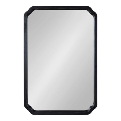 Miroir mural carré en bois Marston de Kate and Laurel