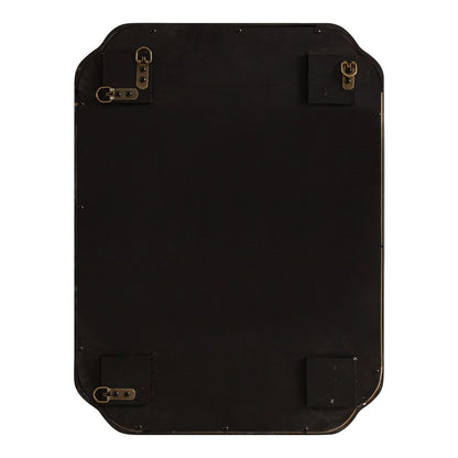 Miroir mural carré en bois Marston de Kate and Laurel