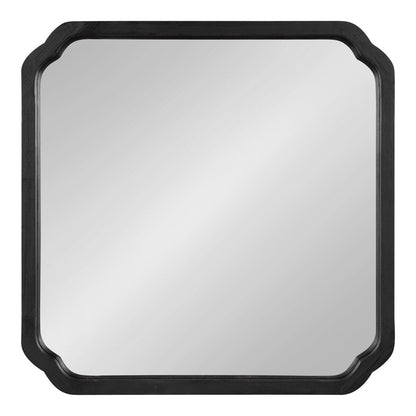 Miroir mural carré en bois Marston de Kate and Laurel