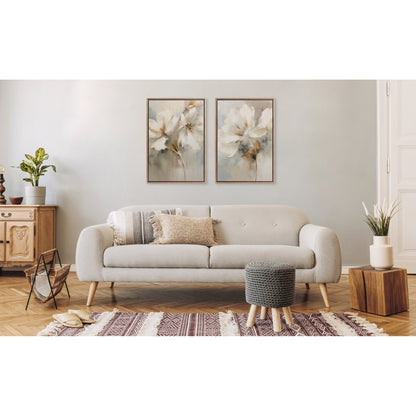 Toile botanique abstraite à perles Sylvie de Kate and Laurel