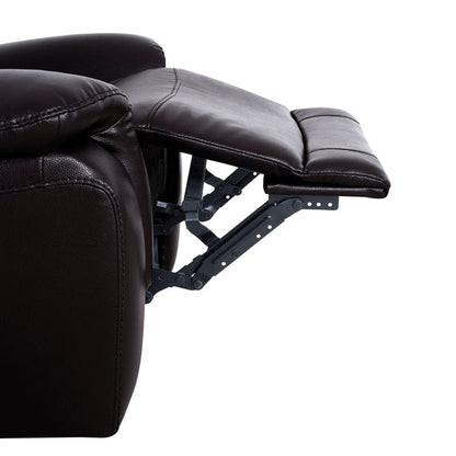 Collection de canapés inclinables manuels en cuir pour salon - Meubles inclinables en cuir pour maison, bureau et salon