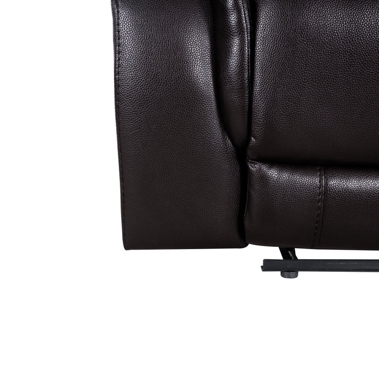 Collection de canapés inclinables manuels en cuir pour salon - Meubles inclinables en cuir pour maison, bureau et salon
