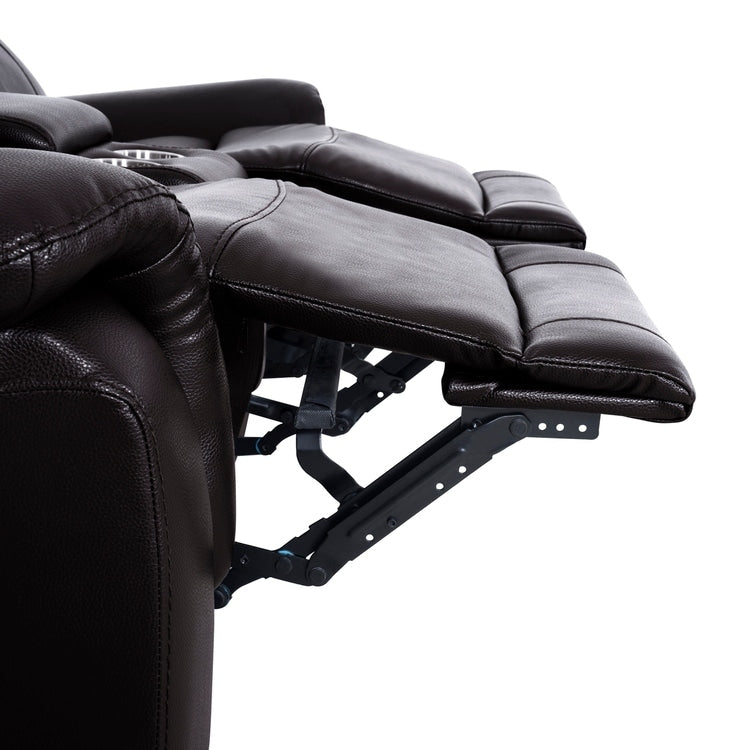 Collection de canapés inclinables manuels en cuir pour salon - Meubles inclinables en cuir pour maison, bureau et salon