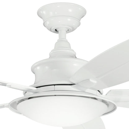 Ventilateur de plafond Kichler Cameron 52 à 5 pales avec LED et télécommande
