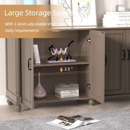 Buffet de cuisine, bar à café, armoire de rangement décorative.