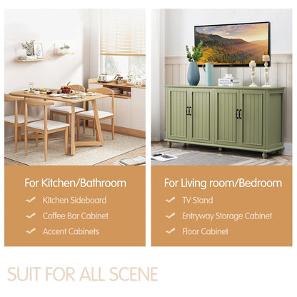 Buffet de cuisine, bar à café, armoire de rangement décorative.