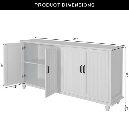 Buffet de cuisine, bar à café, armoire de rangement décorative.