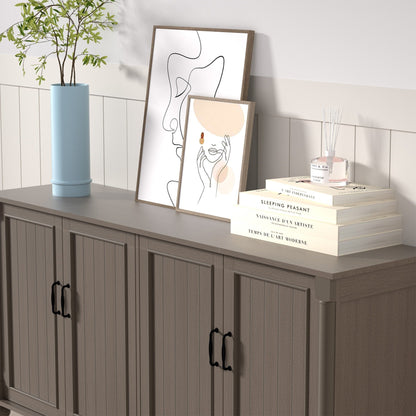 Buffet de cuisine, bar à café, armoire de rangement décorative.