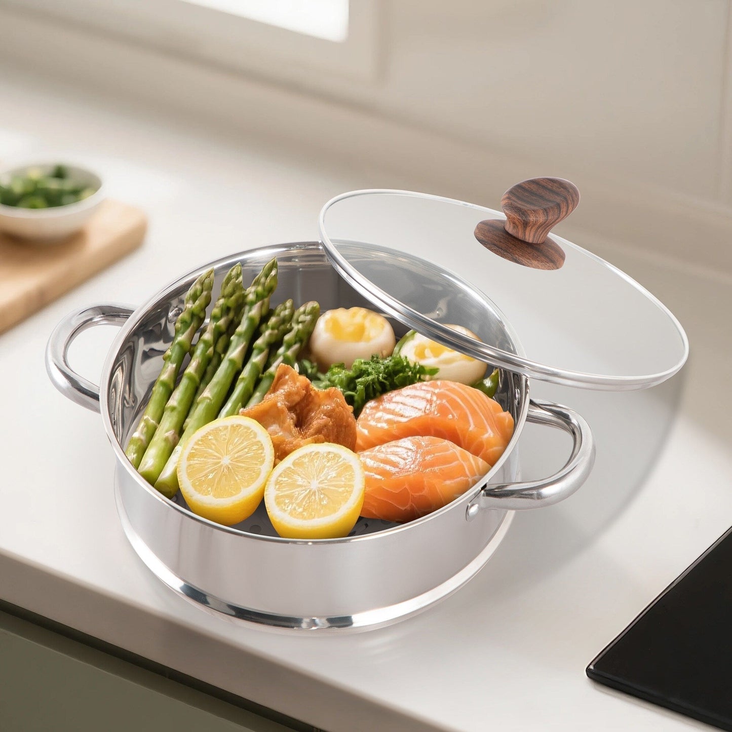 Ensemble de casseroles et poêles en granit pour cuisine, ensemble de casseroles antiadhésives, 12/15/30 pièces